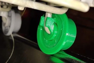 máquina de lavar a louça roda Impressora 3d peças acessórios 3d print model - Mito3D