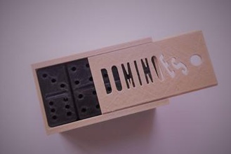 Dominosteine Spiele Spiel domino 3d print model - Mito3D