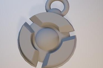 Ejderha Melta el bombası Kostüm oyunu destek Eldar Aeldari meltabomb 3d print model - Mito3D