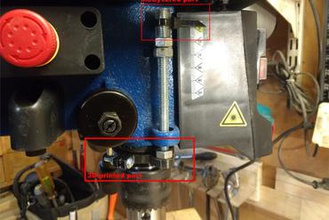 drill press depth stop collar maker diy freecad prusa slic3r scheppach tools 3d print model - Mito3D