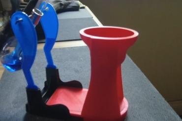 drinking bird bowl Games trinkschale 3d print model - Mito3D