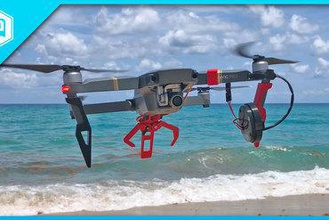 Drohne klauen Bildung dji claw Schaltung Spielplatz express adafruit 3d print model - Mito3D