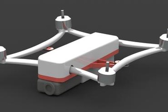 Drohnen-Rennen w4 drw4 miniaturen Einsatz von multikopter quadricopter Drohne fpv Rennen rc 3d print model - Mito3D