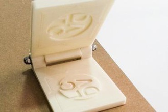 dry seal embosser maker diy emboss 3d print model - Mito3D