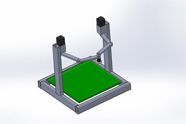 dual-arm-scara-Drucker 3d-Drucker-Teile-Verbesserungen 3D print model - Mito3D