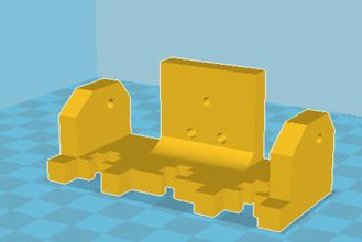 e3d chimera cyclopes mount makerfarm i3 3d printer parts enhancements cyclopse 3d print model - Mito3D