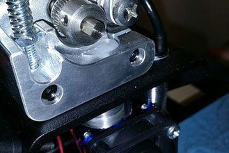 e3d hotend adapter printrbot metal simpe 3d printer parts enhancements mount cylinder v6 simple 3d print model - Mito3D