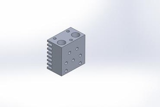 e3d-online-Chimäre Körper 3d-Drucker-Teile-Verbesserungen hotend 3d print model - Mito3D