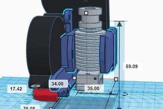 e3d radial enfriador de la capa más fría Impresora 3d piezas mejoras 3d print model - Mito3D