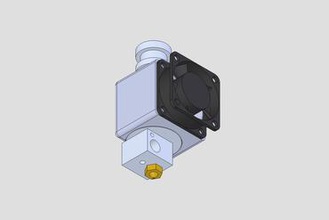 e3d v5 175 bowden hot end 3d printer parts enhancements solidworks step 3d print model - Mito3D