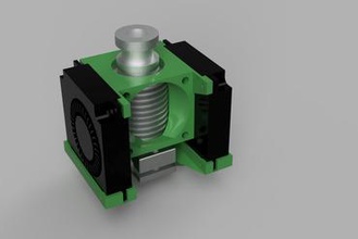 e3d v6 carénage du ventilateur de dessins L'imprimante 3d pièces améliorations 3d print model - Mito3D