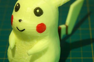 más fácil de impresión la cola pikachu pies 30doc día 14 los juguetes pok mon 3d print model - Mito3D