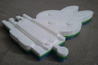 Bearbeiten Sache miffy brio Teil zu nijntje maker diy - Spielzeug ultimaker 3d Kunst vorgestellten pla Zug 3d print model - Mito3D