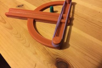 elastik güç pelet fırlatıcı maker diy çekim mancınık başlatıcısı eğlenceli spor sapan hedef uygulama rubberband 3d print model - Mito3D