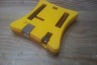 elect enclosure wattuino arduino uno watterott maker diy case 3d print model - Mito3D