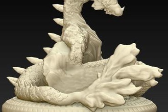 elemental dragon Spiele rune factory videogame 3d print model - Mito3D