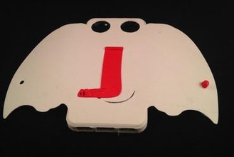 elefante de la caja del teléfono gadget caso iphone htc sentido el 5 sense 3d print model - Mito3D