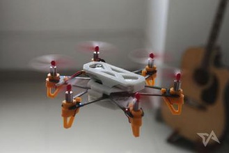 elf vrdrone maker diy nano drone open source virtual reality 3d print aerial photograhy 3d print model - Mito3D
