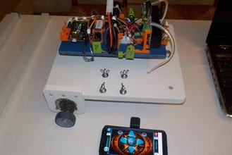 embase motoris arduino e android criador de diy alain ducros 3d kit 3d print model - Mito3D