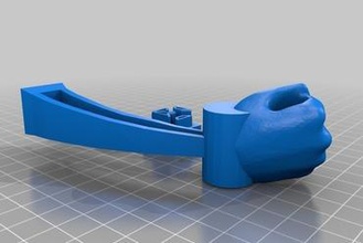 ender 3 filaments de guide à la main L'imprimante 3d pièces améliorations filament 3d print model - Mito3D