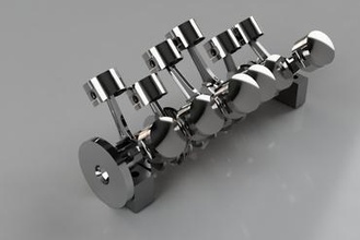 motore formazione scolastica fusione 360 ingegneria 3d print model - Mito3D