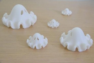 enneper spaventoso assistente per tuo casa fantasma Halloween minimal surface 3d print model - Mito3D