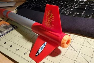 estes flash e2x 18mm rocket motor retainer other model 3d print model - Mito3D