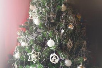 european christmas tree ornaments art decoration topper ornament makingmerry 3d print model - Mito3D
