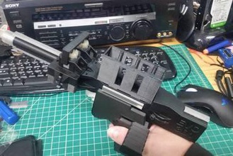 evo-3d1 yarışma 3dpgnerf4um2 nerf blaster 3d print model - Mito3D