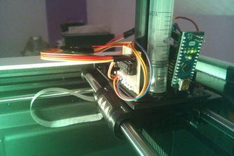 fabtotum dispensing head v1 3d printer parts enhancements soldering arduino dispenser cam 3d print model - Mito3D