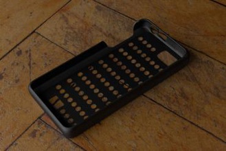 fairphone caso 2 grelha de furos corte gadget proteção smartphone 3d print model - Mito3D