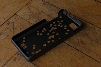 fairphone caso 3 aleatório furos de corte gadget proteção smartphone 3d print model - Mito3D
