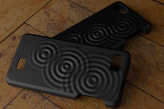fairphone cas 6 motif de vague gadget la protection l' smartphone 3d print model - Mito3D