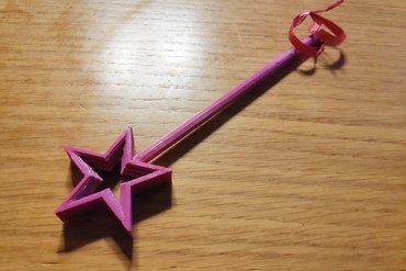 fairy wand toys princess magic 3D print model - Mito3D