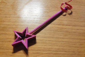 peri değnek oyuncaklar Prenses sihirli 3d print model - Mito3D