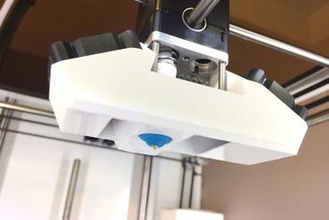 fan mount um2 + olsson block 3d-Drucker-Teile-Verbesserungen ultimaker 2 lüfterverkleidung Silikon-Socke 3d print model - Mito3D