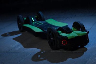 faraday motion hyperboard r2 maker diy electric vehicle skateboard 3d print model - Mito3D