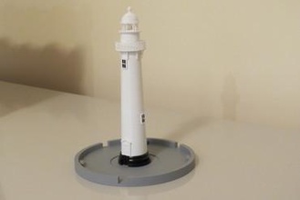 farol das conchas - ilha mel art shell brasil brazil pla ultimaker lighthouse honey anycubic arte concha guina artesao paran 3d print model - Mito3D
