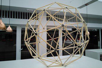 fastdome maker diy dome geodesic cupule math pvc 3d print model - Mito3D