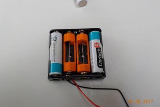 fausse pila aa fabricante de bricolaje la batería falso baterie 3d print model - Mito3D