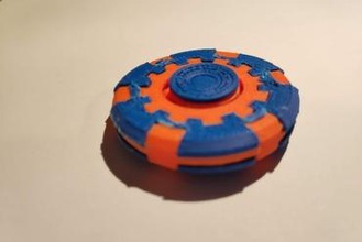 fidget coin toys 3d print model - Mito3D
