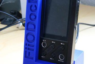 fiiodock gadget fiio x3 dockingstation stand 3d print model - Mito3D