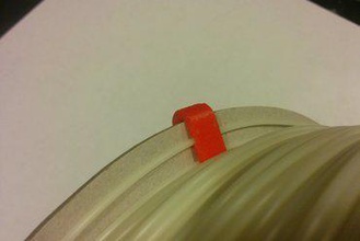 filamento clip de afinia las bobinas cartón Impresora 3d piezas mejoras 3d print model - Mito3D