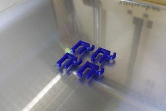 filament clip 3d printer parts enhancements ultimaker spool organize organizer 3d print model - Mito3D