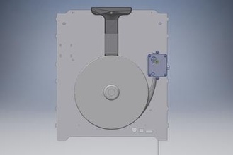 filament dispenser 3d printer parts enhancements holder dry box 3d print model - Mito3D