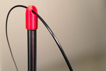 filament kılavuzu 12mm çubuk 3d yazıcı donanımları parçaları rehberi 3D print model - Mito3D