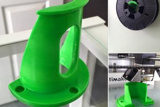 filament holder 3d printer parts enhancements ultimaker spool 3d print model - Mito3D