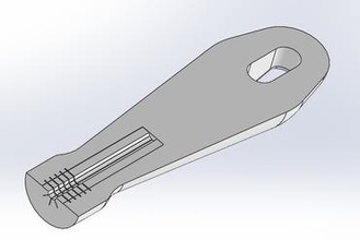 file handle maker diy ergonomic 3d print model - Mito3D