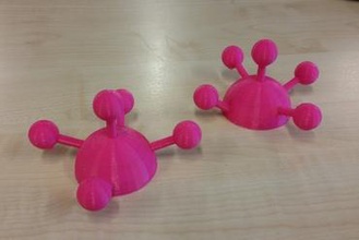 fingertangler Impresora 3d de piezas mejoras juguete la escuela fablab fablabuge 3d print model - Mito3D