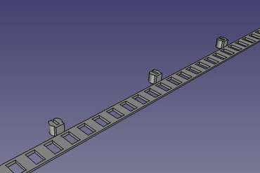 fischertechnik linear encoder strip other 3D print model - Mito3D